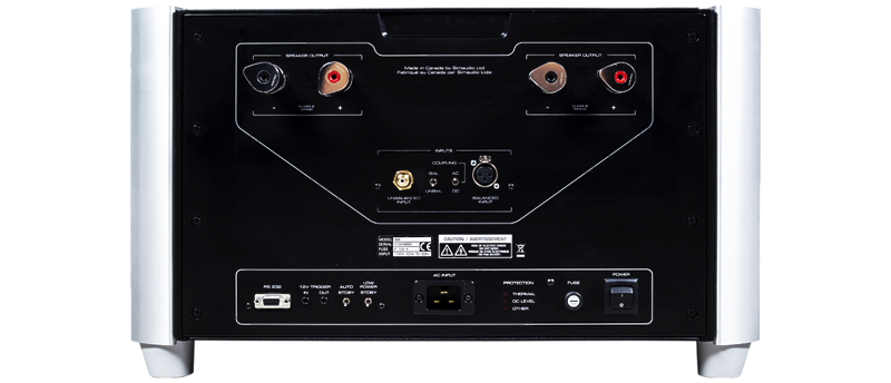 Усилитель мощности SIM Audio Moon 888 Black/Silver артикул 254486Si-1 фото 4