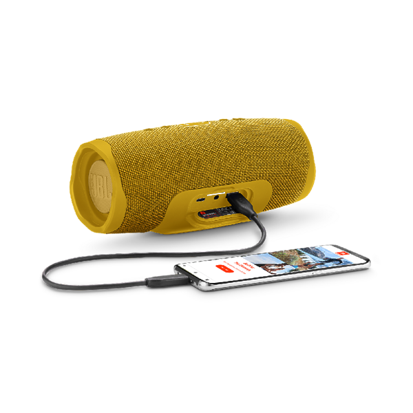 Портативная акустика JBL Charge 4 yellow (JBLCHARGE4YEL) артикул 190159Si-1 фото 8