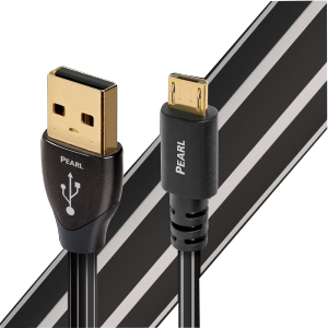 Кабель AudioQuest Pearl USB-A - USB-Micro (3.0 м) артикул 191103Si-1