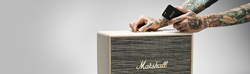 Портативная акустика Marshall Woburn black артикул 110332Si-1 фото 10