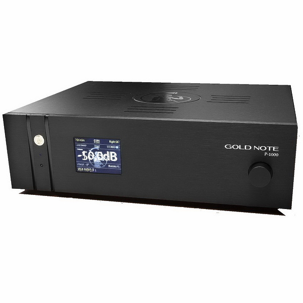 Стерео предусилитель Gold Note P-1000 black артикул 133216Si-1
