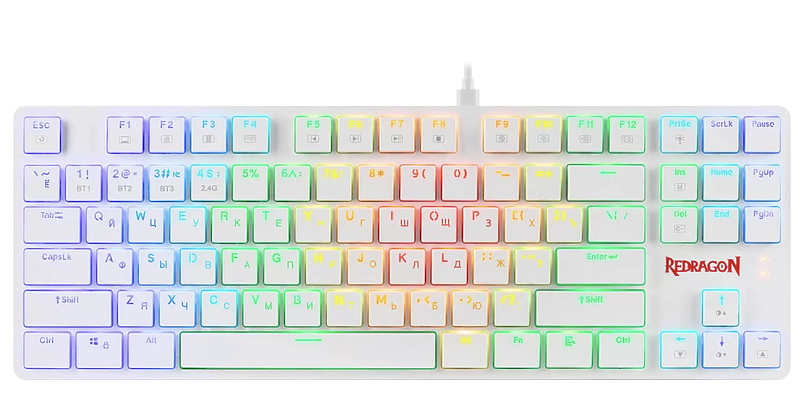 Клавиатура игровая Redragon ANUBIS White артикул 336396Si-1