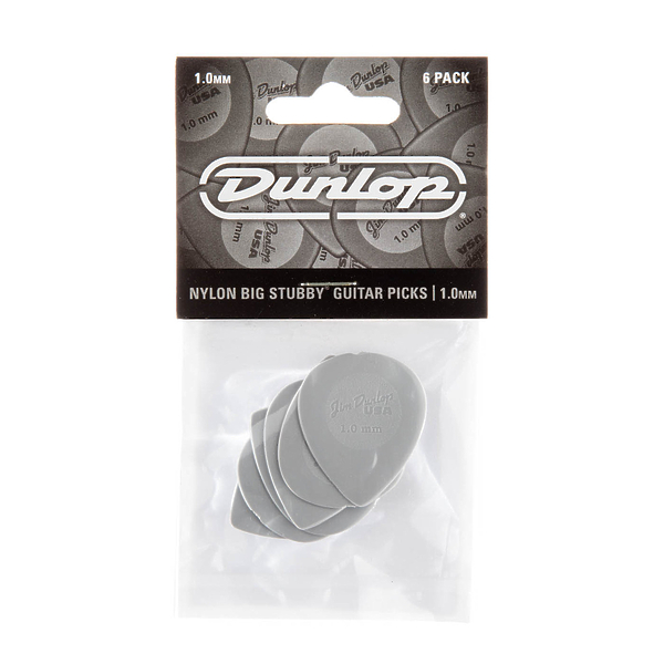 Медиаторы Dunlop 445P100 Big Stubby Nylon (6 шт) артикул 319533Si-1