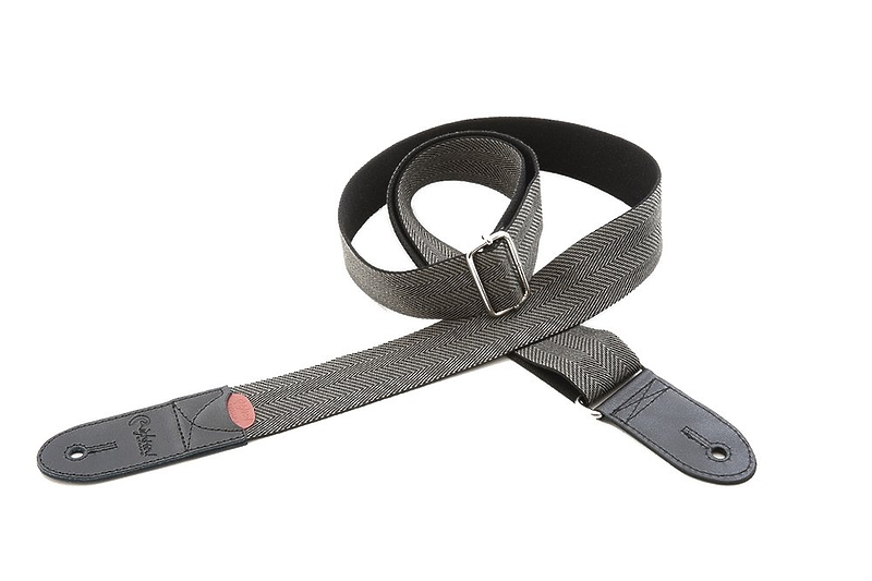 Ремень для гитары RightOn Straps Ready Road Runner Brighton Black артикул 331664Si-1