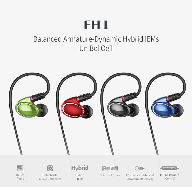 Наушники FiiO FH1 blue артикул 171715Si-1 фото 10