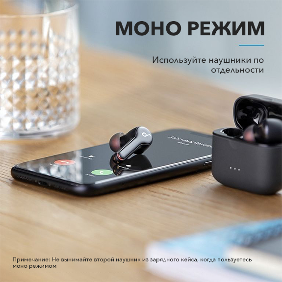 Наушники Soundcore Liberty Air 2 Black артикул 268699Si-1 фото 5