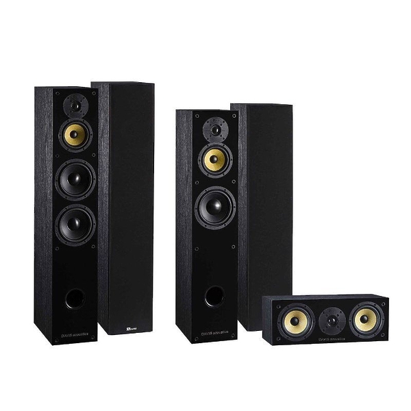 Комплект акустики Davis Acoustics Balthus Set 5.0  black ash (70+50+10) артикул 175854Si-1