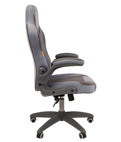 Кресло игровое Chairman game 55 00-07083616 Gray/Blue артикул 269977Si-1 фото 3