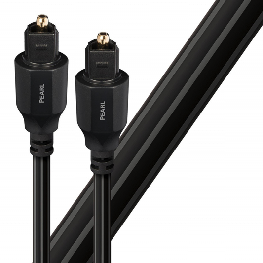 Цифровой оптический кабель AudioQuest Optical Pearl Toslink/Toslink, 12.0 м артикул 221205Si-1