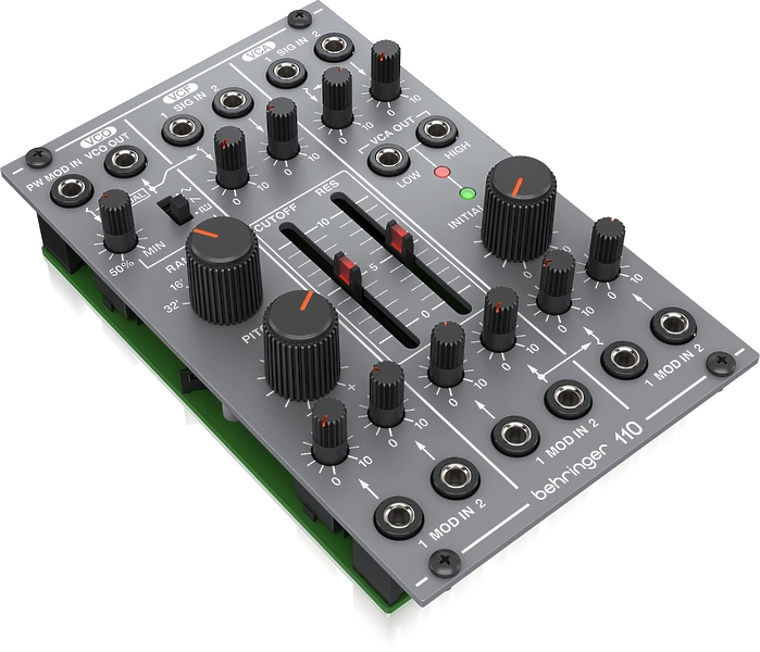 Аналоговый модуль Behringer 110 VCO/VCF/VCA артикул 273141Si-1 фото 3