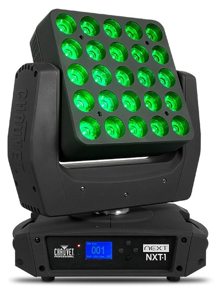 Chauvet Next NXT-1 матричный 5х5 светодиодный прожектор с полным движением артикул 291908-1 фото 4