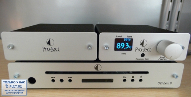 Стереоусилитель Pro-Ject Receiver Box Black артикул 326822FV-1 фото 3