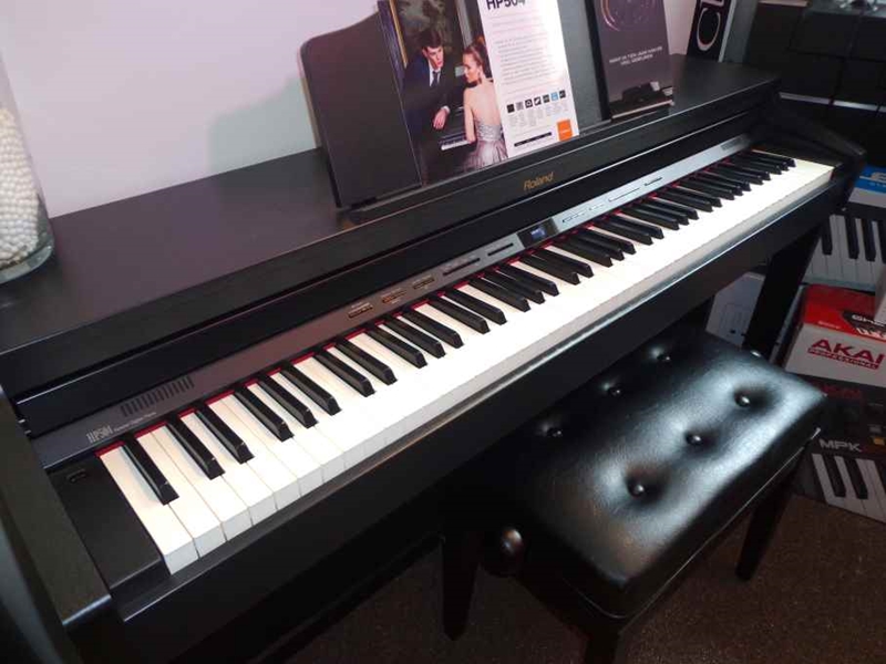 Клавишный инструмент Roland HP504-CB + KSC-66-CB артикул 136373Si-1 фото 6
