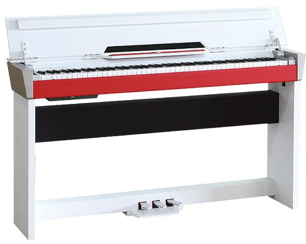 Клавишный инструмент Medeli CDP6000 (white/red) артикул 136313Si-1