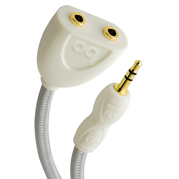 Переходник AudioQuest Mini FLX 3.5M - 2x3.5F артикул 226474Si-1