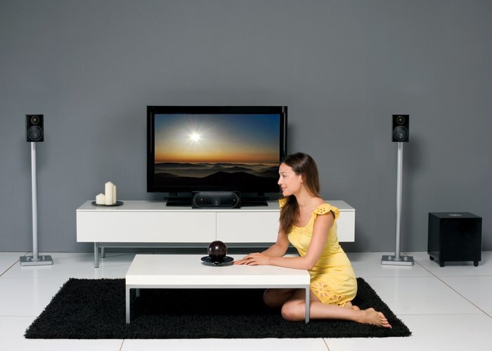 Стойки под акустику Monitor Audio Radius Stand black артикул 101533Si-1 фото 4
