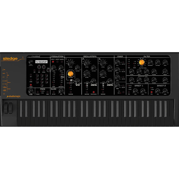 Клавишный инструмент Studiologic Sledge Black Edition артикул 192835Si-1 фото 4