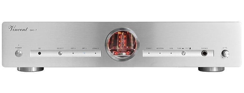 ЦАП Vincent DAC-7 silver артикул 203420Si-1 в интернет-магазине «HiFiRussia»