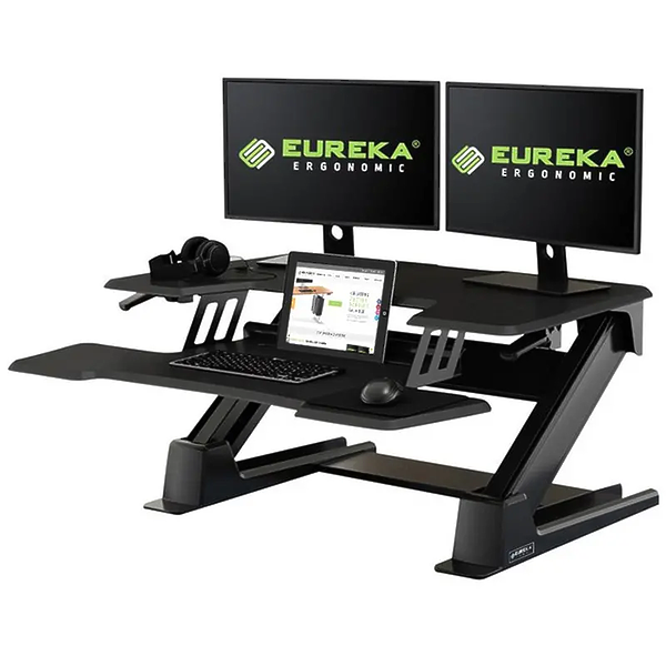 Подставка на компьютерный стол для работы стоя EUREKA ERK-CV-PRO36B артикул 267026Si-1