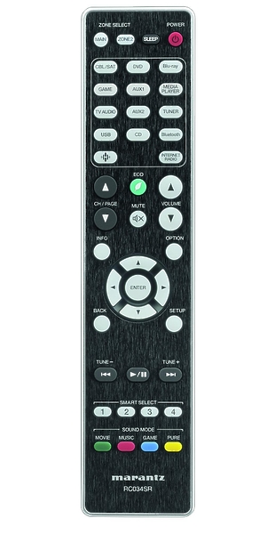 AV ресивер Marantz NR 1608 silver/gold артикул 163049Si-1 фото 3
