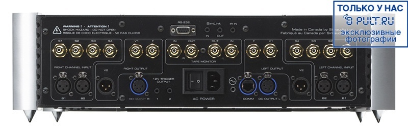 Предусилитель Sim Audio MOON P-7 RS (синий дисплей) артикул 325397FV-1 фото 4