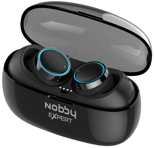 Наушники Nobby Expert T-110 NBE-BH-50-04 чер. с синим артикул 189255Si-1