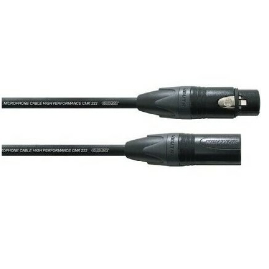 Микрофонный кабель Cordial CRM 10 FM-BLACK артикул 300536Si-1