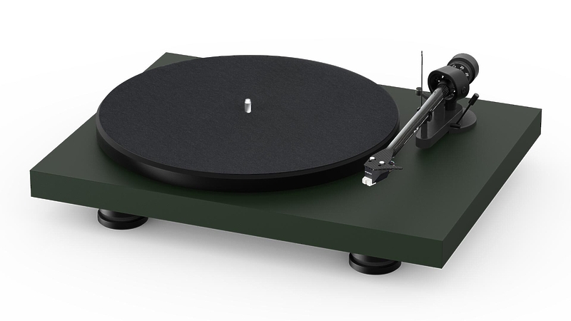 Проигрыватель винила Pro-Ject DEBUT CARBON EVO (2M Red) Satin Green артикул 228410Si-1