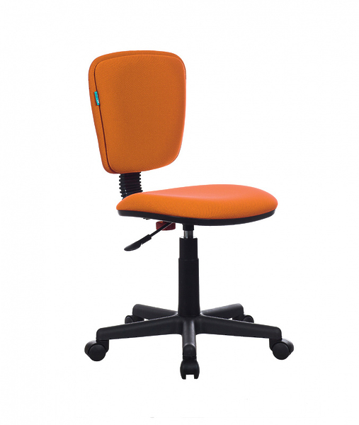 Кресло Бюрократ CH-204NX/26-291 (Office chair Ch-204NX orange 26-29-1 cross plastic) артикул 263511Si-1