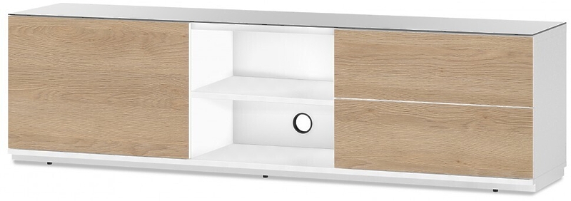 Тумба Sonorous LB 1181 GWHT OAK артикул 210085Si-1