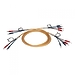 Акустический кабель Van Den Hul Mounted set 3T The Air 4m BERRI bi-wiring (2-4) gold
