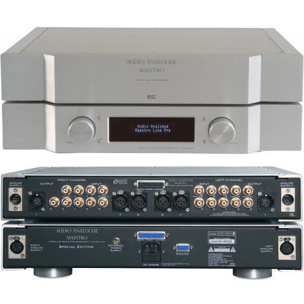 Предусилитель Audio Analogue Maestro Stereo Line Preamplifier SE Silver артикул 321807FV-1 фото 5