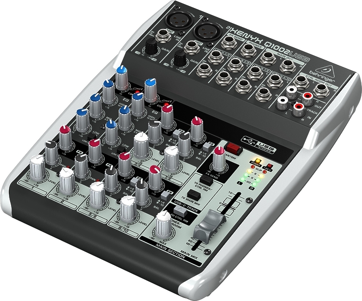 Микшерный пульт Behringer Q1002USB артикул 127014Si-1 фото 5