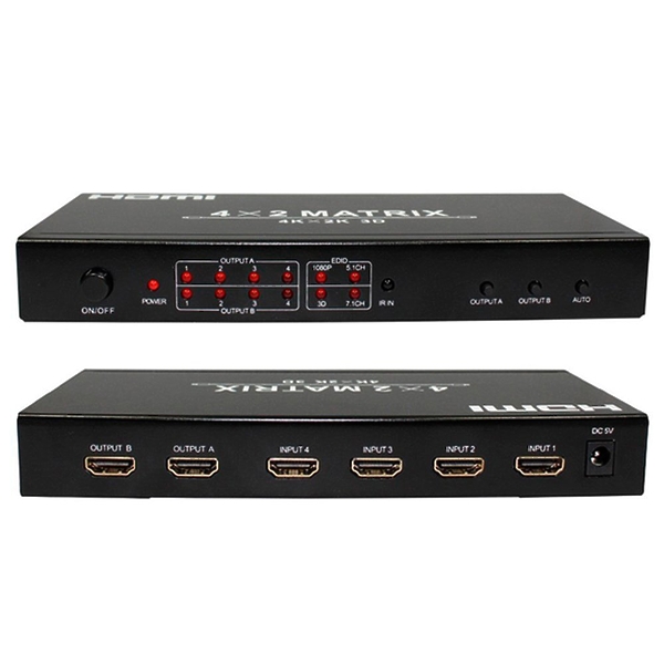 HDMI матрица Dr.HD 4x2 / Dr.HD MA 424 FS артикул 141570Si-1 фото 9