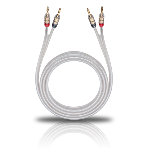 Акустический кабель Oehlbach Silverline Speaker Cable 2x2,5 mm Banana solution 5 m (10755) артикул 174159Si-1