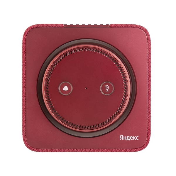 Умная колонка Яндекс Станция Макс с Zigbee (YNDX-00052R) красная артикул 296999Si-1 фото 4
