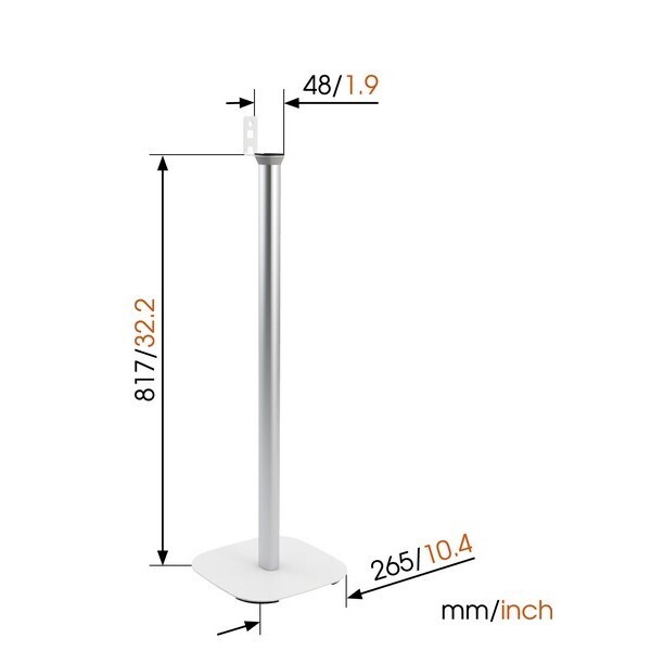 Подставка под акустику Vogels SOUND 4301 W артикул 158325Si-1 фото 4