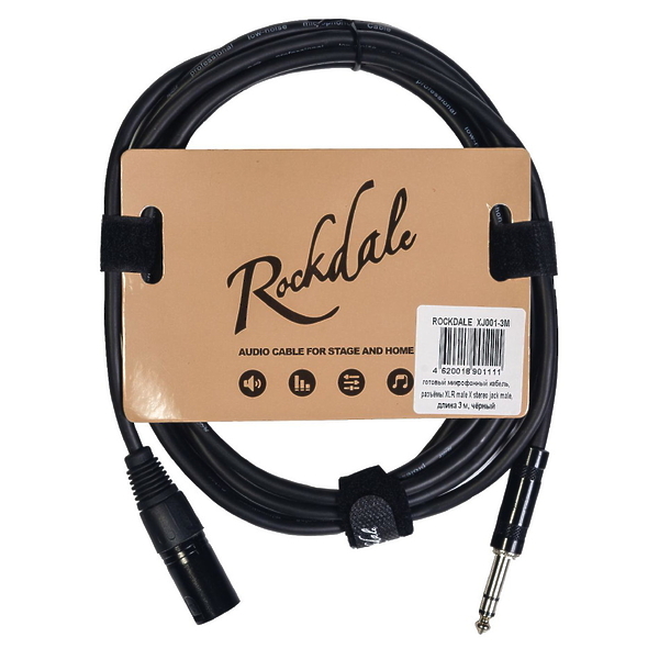 Микрофонный кабель ROCKDALE XJ001-3M артикул 197894Si-1