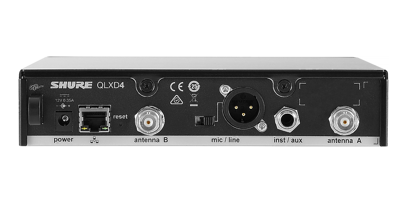Приемник Shure QLXD4E P51 710 - 782 MHz артикул 170474Si-1 фото 3