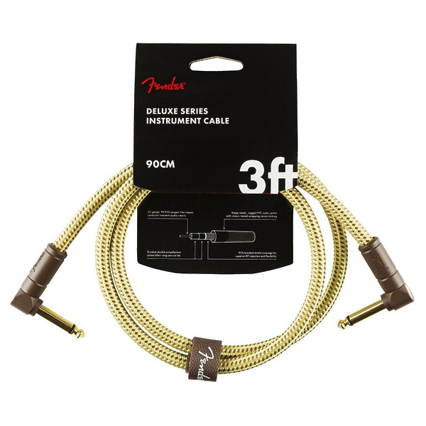 Инструментальный кабель FENDER DELUXE 3' INST CABLE TWD артикул 198106Si-1