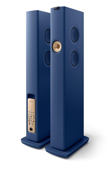 Напольная акустика KEF LS60 Wireless Royal Blue артикул 268876Si-1 фото 3