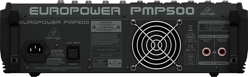 Микшерный пульт Behringer PMP500 артикул 126985Si-1 фото 4