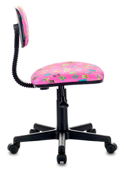 Кресло Бюрократ CH-201NX/FLIPFLOP_P (Children chair CH-201NX pink slantsy FlipFlop_P cross plastic) артикул 263264Si-1 фото 4