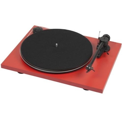 Проигрыватель винила Pro-Ject ESSENTIAL II (DC) (OM 5e) matt red артикул 118951Si-1