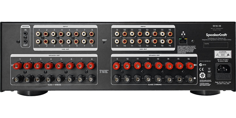 Усилитель мощности SpeakerCraft SC16-50 артикул 159250Si-1 фото 3