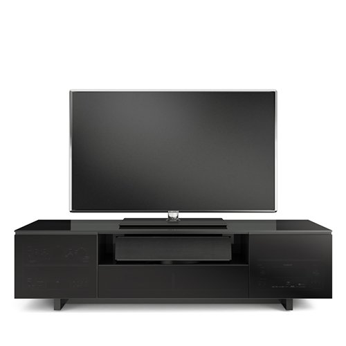 Подставка под ТВ и HI-FI BDI Nora 8239 gloss black артикул 112686Si-1