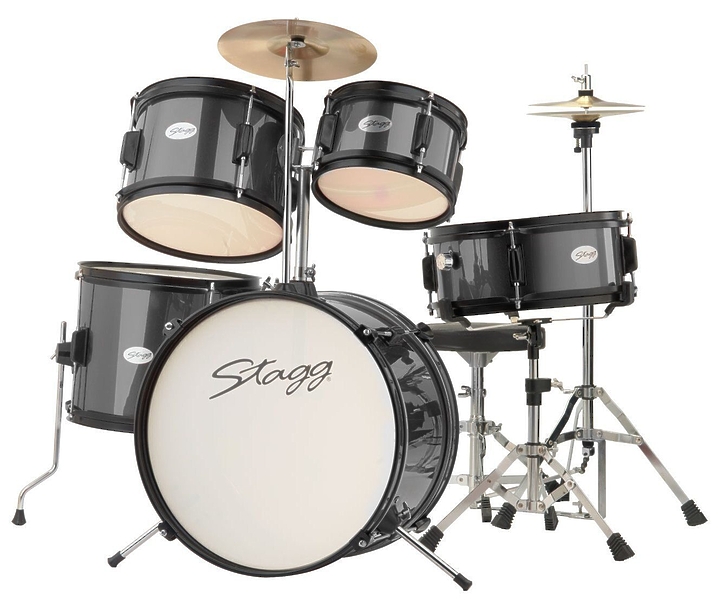 Детская ударная установка Stagg TIM JR 5/16 BK артикул 252814Si-1