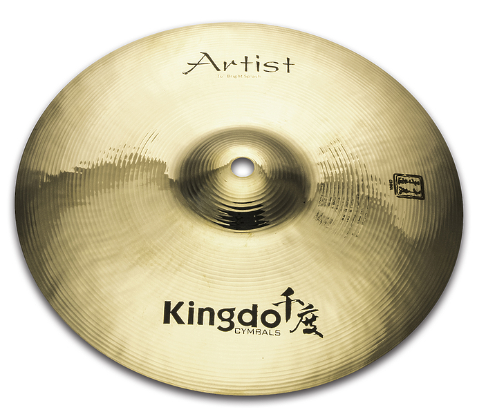 Тарелка сплэш KINGDO 10" ARTIST BRIGHT SPLASH артикул 320447Si-1