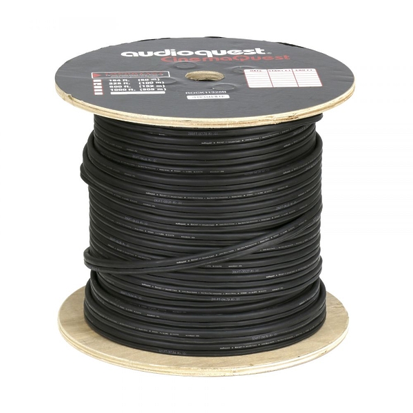 Акустический кабель AudioQuest Rocket 11 Black PVC 100 м артикул 297215Si-1 фото 3