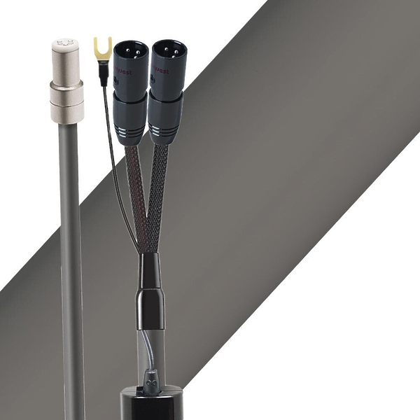 Кабель для тонарма AudioQuest Tonearm Leopard 5 JIS-2XLR, 2.0 м артикул 221269Si-1